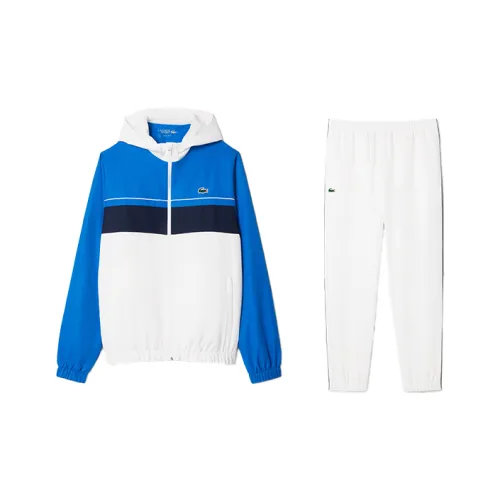 LACOSTE Спортивная коллекция SS25 Ромб Тафта Спортивный костюм Повседневная спортивная одежда Мужской