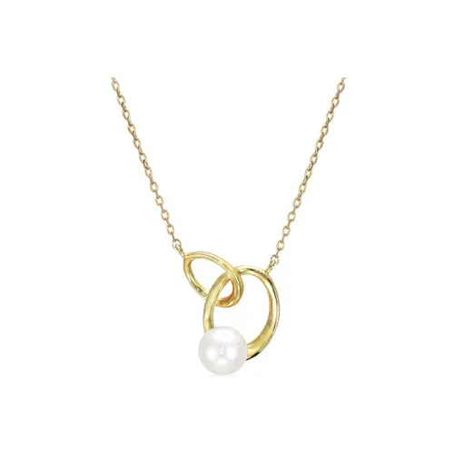 STAR JEWELRY 9К Золото Ожерелье с жемчугом Akoya Женское Золото