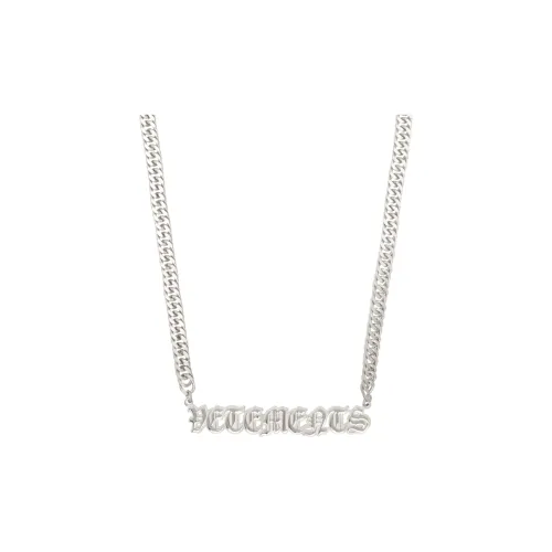Vetements Brass Necklaces Мужской Серебряный