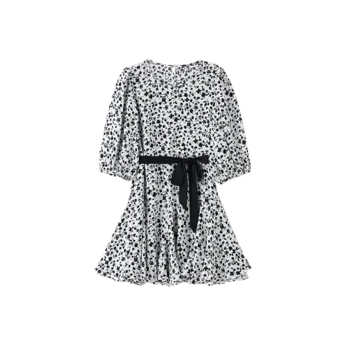 TEME Длинное платье с длинными рукавами женское