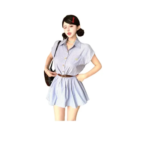 MINETTE Короткое платье с короткими рукавами женское