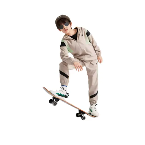 XTEP Повседневная спортивная одежда FW AW23 2 предмета комплект Field Gold Подростки