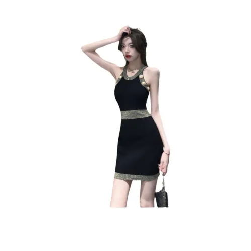 Женские платья без рукавов