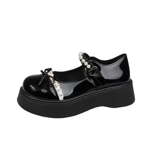 BINGO DUCK Платформа Mary Jane Обувь Женская