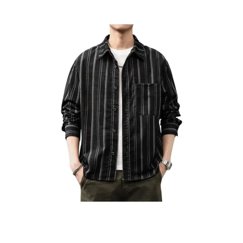 GUISE Черная унисекс рубашка