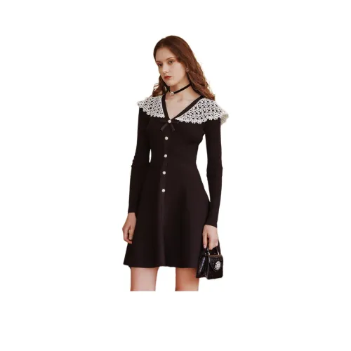 JORYAweekend Длинное платье с длинными рукавами женское