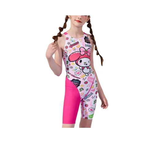 ZOKE Облегающий Детский Купальник Летний Детский Розовый My Melody