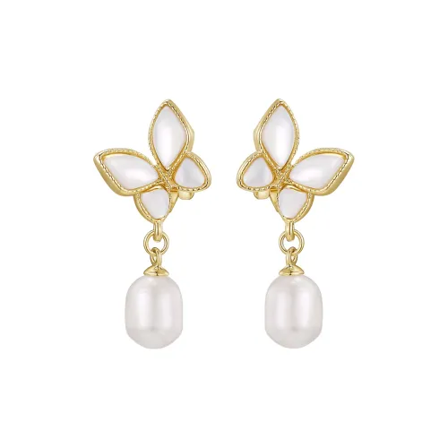 JAY Pearl Lower Clip On Серьги Женские