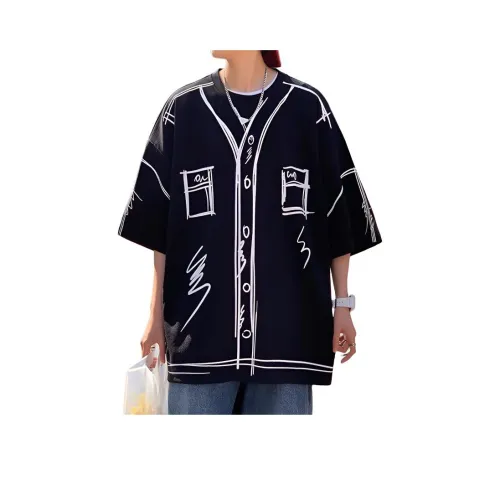 JIARONG Лето Полу-Рукав Парный T-Рубашка Унисекс