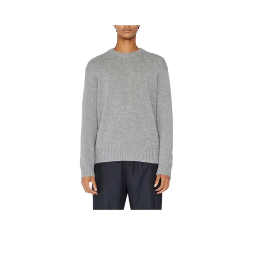 Рамка Кашемир Свитер Мужской Серый