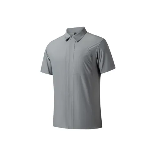 Anta Champion All Weather Series Рубашка Мужская Monet Серый