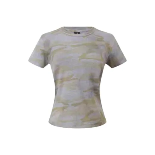 ABCMININ Серые Женские Футболки