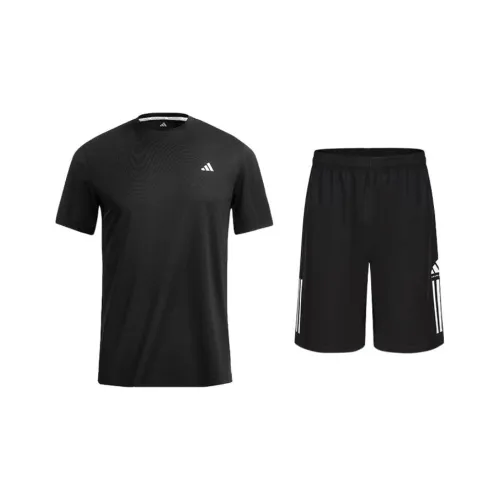 Adidas Черная Мужская Повседневная Спортивная Одежда