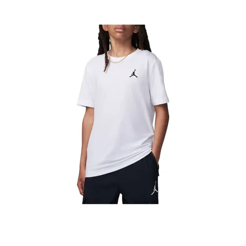 JORDAN JUMPMAN AIR T Рубашка SS25 Белый Подростки