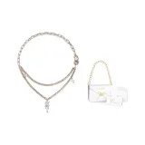 Сердце имеет подарочную коробку набор кофейного золота