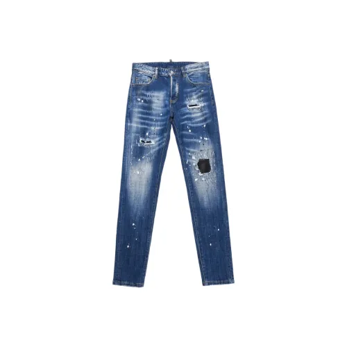 MAREA VESUVIO Синий Мужской Джинсы