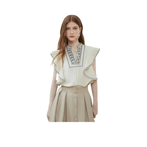 Caroline Бежевые Женские Рубашки