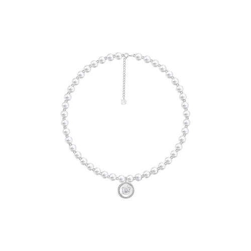 PEACE CAT Медные Искусственные Жемчужные Ожерелья Женские