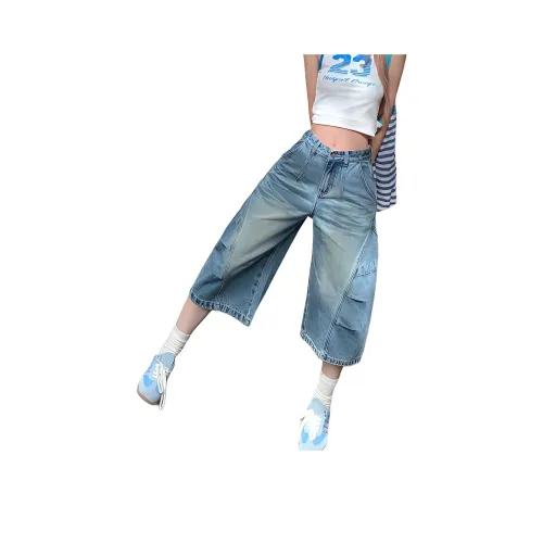 Shuhao Bai Джинсовые шорты Женские