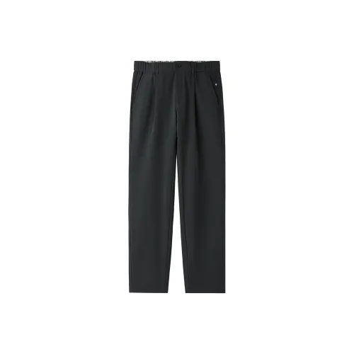 HLA Синий Серый Полосы L2 Мужские Повседневные Штаны