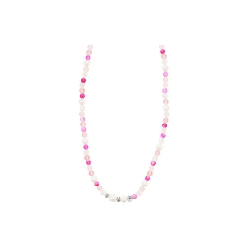 Get'em ON Shell Pearl Crushed Stone Necklaces Unisex