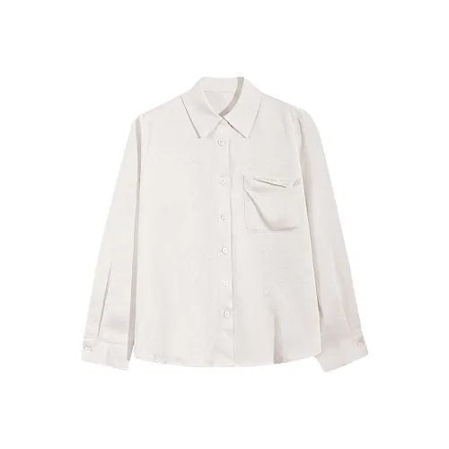 DAJIASHI Шампанское Бежевый Женские Рубашки