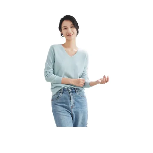 MIHUANG Кашемир Свитер Женские Leicesterland