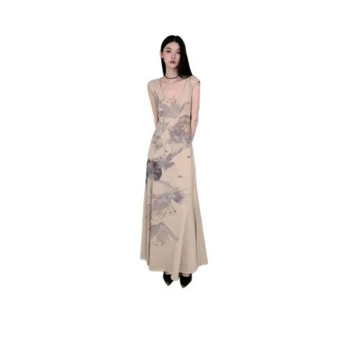 MORii Чай Branch Юбка Женские Платья без рукавов