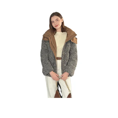 INSUN CAMEL Женские пуховики