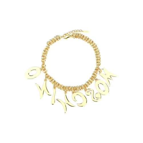 MOSCHINO Браслеты из бронзы Золотой Женские