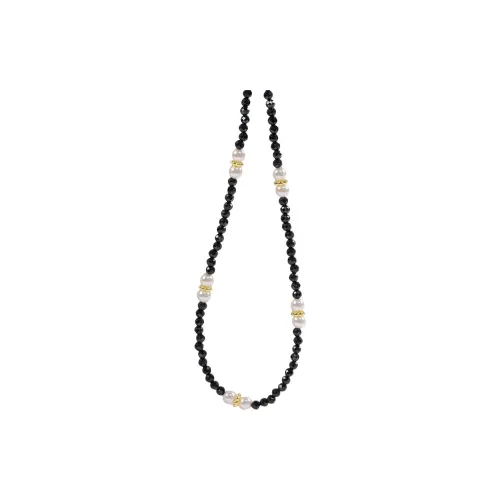 Sanpowa Смола Ожерелья Женские Черные Аксессуары