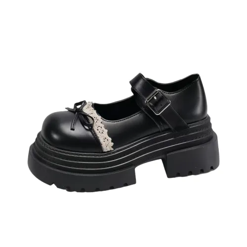 CPXO Платформа Mary Jane Обувь Женская Черная