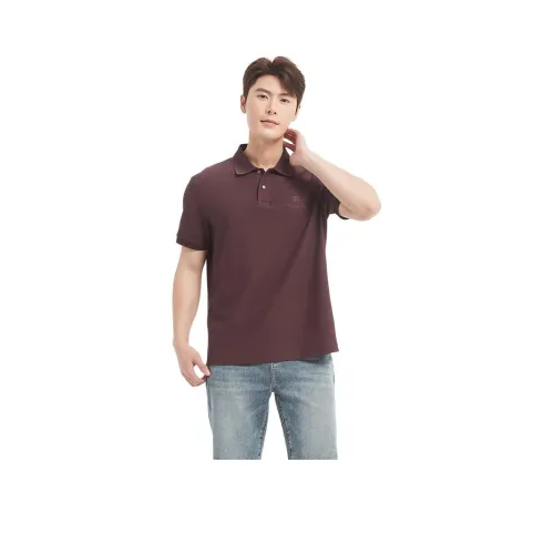 GUSHA Фиолетовый 03128619 Мужская рубашка поло