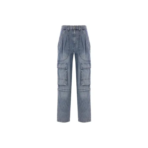 ISABEL MARANT ETOILE Светло-синие Женские Джинсы