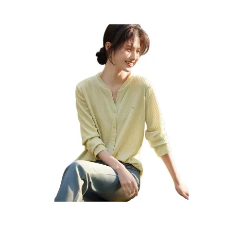 XWI T-Shirt Женская Светло-чайный Зеленый