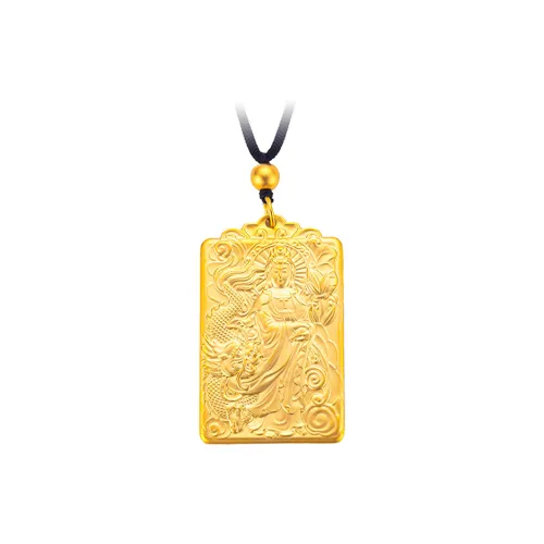 MUYAN Imperial Дракон Гуаньинь Ожерелье Унисекс