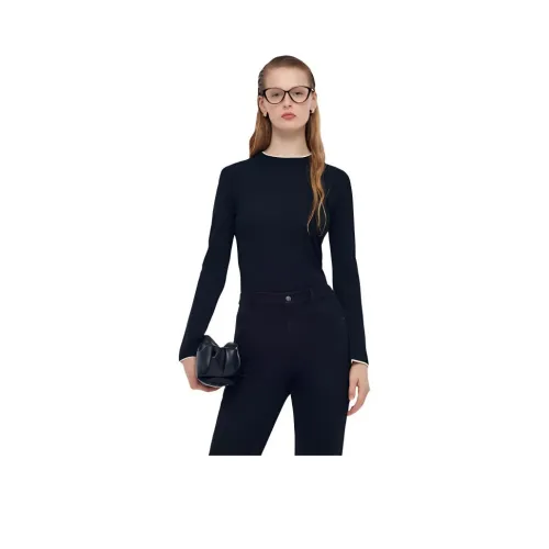 GOELIA 00B Черный Женские Свитеры