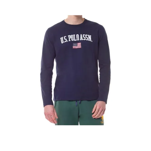 U.S. POLO ASSN. Рубашка Мужская Фиолетовая