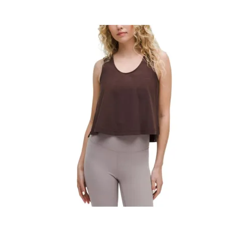 lululemon Эластичный трикотаж Топ без рукавов Женские