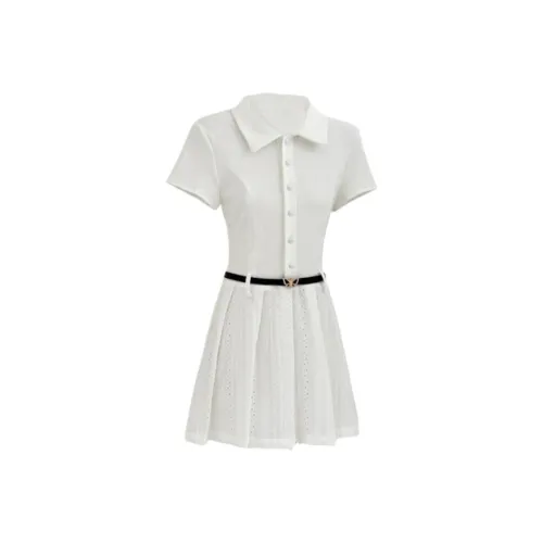 BOVCKEI Короткий рукав Платье Женское