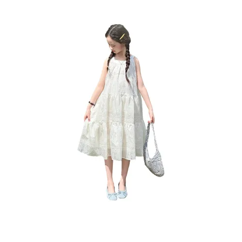 Miller Castle Платье Бежевого цвета для Подростков