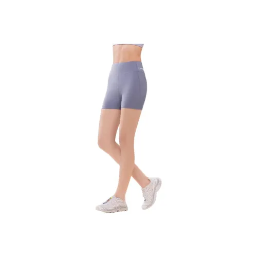 361° Йога Шорты Женские Фиолетовые Серые