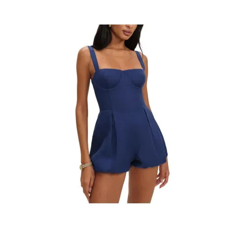 REFORMATION Lydia Linen Romper Jumpsuit Women's