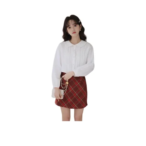 XIAOJUCHUANLI Женские рубашки