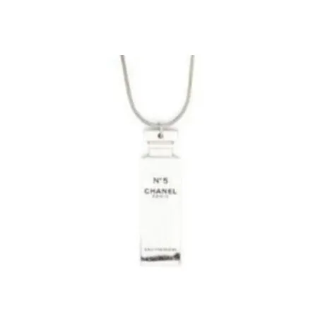 CHANEL N°5 Металлические ожерелья Женское серебро
