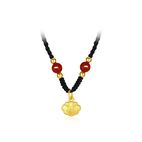 QUIET LOVE Агат Халцедон Ожерелья Унисекс