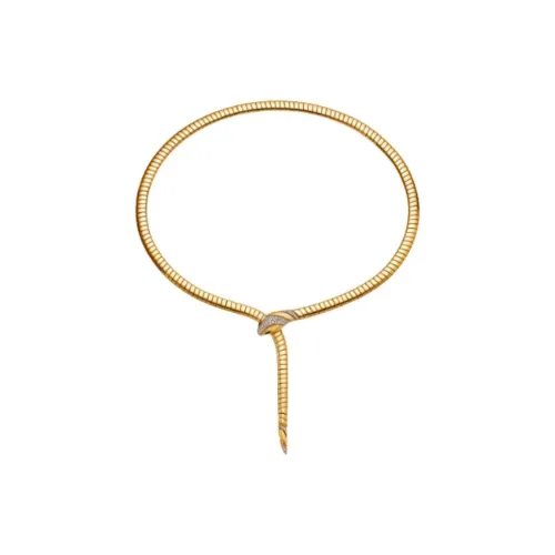 BVLGARI Serpenti Tubogas 18К золото Ожерелья Женские Золото