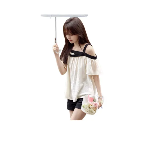 Mo Han Yi Mei Рубашка Женская Экрю