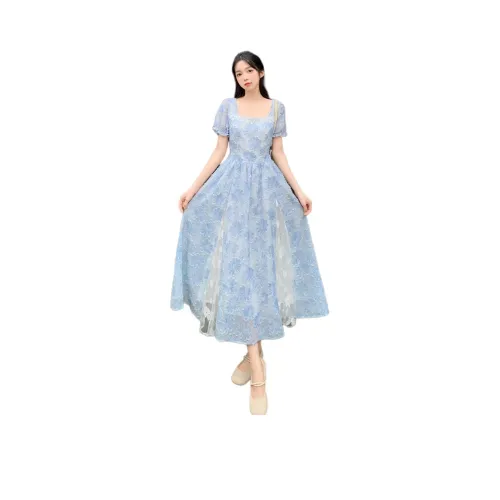 ZCDECO Короткое платье с короткими рукавами женское