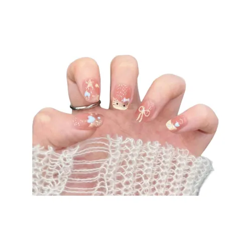 Shining bear Женские накладные ногти